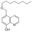 5-OCTYLOXYMETHYL-8-QUINOLINOL, 102269-68-1, 结构式