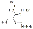 3-amino-2-methanehydrazonoylsulfanyl-propanoic acid dihydrobromide|