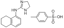 1-나프틸아민,5,6,7,8-테트라히드로-N-(2-이미다졸린-2-일)-,p-톨루엔울포네이트