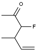 5-Hexen-2-one, 3-fluoro-4-methyl- (9CI),102283-45-4,结构式