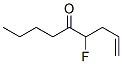 1-Nonen-5-one,  4-fluoro- Structure