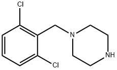 1-(2,6-二氯苄基)哌嗪, 102292-50-2, 结构式