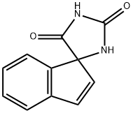 Spiro[imidazolidine-4,1-[1H]indene]-2,5-dione 化学構造式