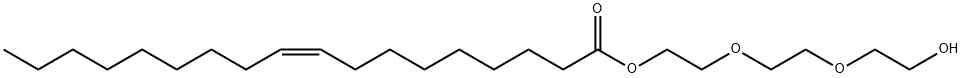 2-[2-(2-hydroxyethoxy)ethoxy]ethyl oleate Structure