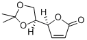 2,3-DIDEOXY-5,6-O-(1-METHYLETHYLIDENE)-L-ASCORBIC ACID Structure