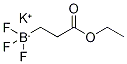 3-三氟硼基丙酸乙酯钾盐,1023357-64-3,结构式