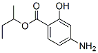 butan-2-yl 4-amino-2-hydroxy-benzoate Struktur