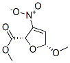 2-Furancarboxylicacid,2,5-dihydro-5-methoxy-3-nitro-,methylester,(2S-cis)-(9CI),102342-39-2,结构式