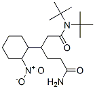 3-(2-nitrocyclohexyl)-N,N-ditert-butyl-hexanediamide,102366-82-5,结构式