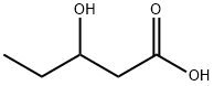 3-羟基戊酸, 10237-77-1, 结构式