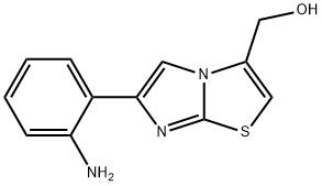 6-(2-氨基苯基)咪唑[2,1-B]并噻唑-3-甲醇,1023732-78-6,结构式