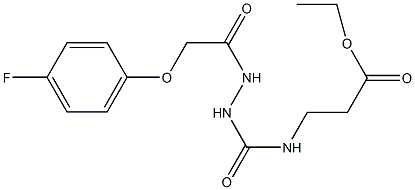1023873-00-8 3-(2-(2-(4-氟苯氧基)乙酰基)肼-1-甲酰胺基)丙酸乙酯