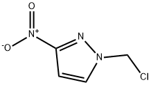 1H-Pyrazole,1-(chloromethyl)-3-nitro-(9CI) Struktur