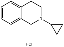 2-cyclopropyl-3,4-dihydro-1H-isoquinoline chloride Structure