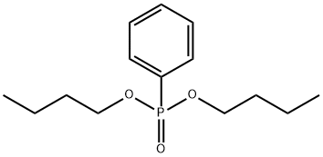 フェニルホスホン酸ジブチル 化学構造式