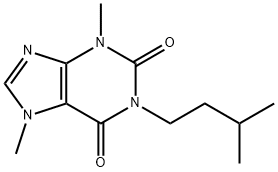 1024-65-3 3,7-Dihydro-3,7-dimethyl-1-isopentyl-1H-purine-2,6-dione