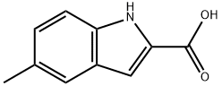 5-甲基吲哚-2-甲酸,10241-97-1,结构式