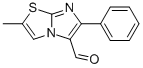 2-METHYL-6-PHENYLIMIDAZO[2,1-B][1,3]THIAZOLE-5-CARBALDEHYDE 化学構造式