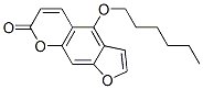 5-(hexyloxy)psoralen,102416-40-0,结构式