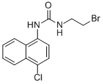 1-(2-Bromoethyl)-3-(4-chloro-1-naphthyl)urea|