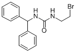 1-(2-Bromoethyl)-3-diphenylmethylurea 结构式