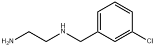 N1-[(3-氯苯基)甲基]-1,2-乙二胺, 102450-75-9, 结构式