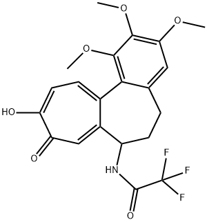 (R/S)-N-Deacetyl Colchiceine N-Trifluroracetate, 102491-70-3, 结构式