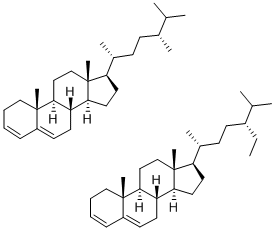(24R)-24-METHYLCHOLESTA-3,5-DIENE AND (24R)-ETHYLCHOLESTA-3,5-DIENE Struktur