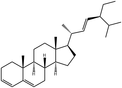 (24S)-ETHYLCHOLESTA-3,5,22-TRIENE Structure