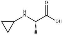 Alanine, N-cyclopropyl- (9CI) Struktur