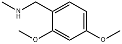 N-(2,4-DIMETHOXYBENZYL)-N-METHYLAMINE 化学構造式