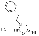 5-Imino-3-phenylethyl-1,2,3-oxadiazolidine hydrochloride Structure