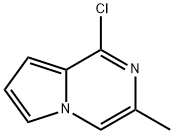 1-氯-3-甲基吡咯并[1,2-A]吡嗪 结构式