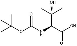 N-BOC-3-羟基-L-缬氨酸,102507-13-1,结构式