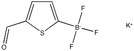 Potassium5-Formyl-2-thiophenetrifluoroborate Structure