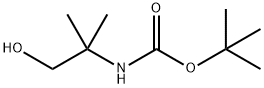 N-BOC-2-氨基-2-甲基-1-丙醇,102520-97-8,结构式