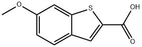 6-甲氧基-苯并[B]噻吩-2-羧酸,102539-79-7,结构式