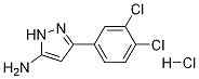 5-AMino-3-(3,4-dichlorophenyl)pyrazole Hydrochloride Struktur