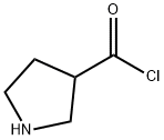3-Pyrrolidinecarbonyl chloride 结构式