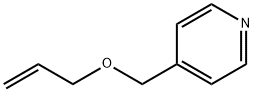 Pyridine, 4-[(2-propenyloxy)methyl]- (9CI),102547-80-8,结构式