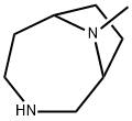 9-METHYL-3,9-DIAZABICYCLO[4.2.1]NONANE Struktur