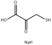 MERCAPTOPYRUVIC ACID SODIUM SALT Structure