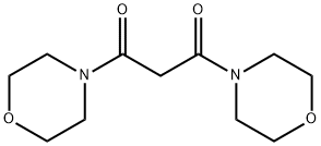1,3-二吗啉丙烷-1,3-二酮 结构式