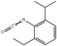 2-乙基-6-异丙基异氰酸苯酯, 102561-41-1, 结构式