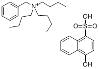 tributylbenzylammonium 4-hydroxynaphthalene-1-sulfonate,102561-46-6,结构式