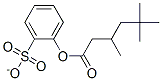 3,5,5-trimethylhexanoyloxybenzene sulfonate Structure