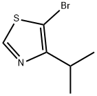 4-异丙基-5-溴噻唑,1025700-46-2,结构式