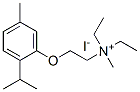 diethyl-methyl-[2-(5-methyl-2-propan-2-yl-phenoxy)ethyl]azanium iodide|