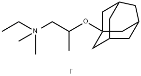1-(3-(Dimethylamino)propoxy)adamantane ethyl iodide Struktur