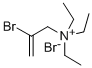 AMMONIUM, (2-BROMOALLYL)TRIETHYL-, BROMIDE 化学構造式